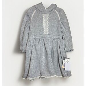 NWT Berkley Jensen Hoodie Dress and Shorts Set Size 4T Casual Everyday Basic